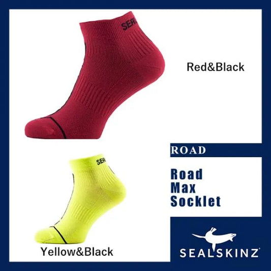 【完全防水薄手スニーカー丈ソックス】Road Max Socklet【SEALSKINZ】111161701