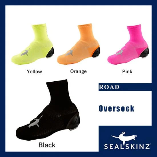 【防水防風防寒サイクリング用オーバーシュー】Oversock【SEALSKINZ】1111512
