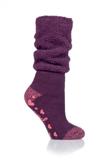 LADIES HEAT HOLDERS LOUNGE SOCKS - COSY SLOUCH TOG2.3(103/104)