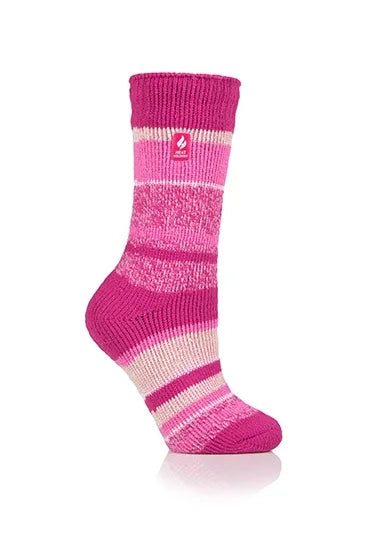 LADIES HEAT HOLDERS MULTI STRIPE - PROVENCE TOG2.3