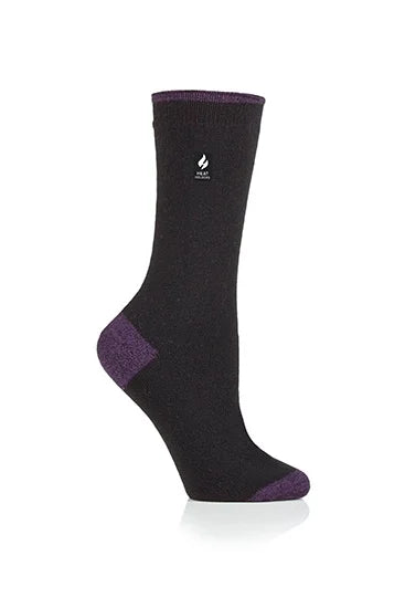 LADIES HEAT HOLDERS ULTRA LITE HEEL & TOE & ARGYLE . - OIA TOG1.0