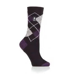LADIES HEAT HOLDERS LITE ARGYLE & FAIRISLE - CALI TOG1.6(605)