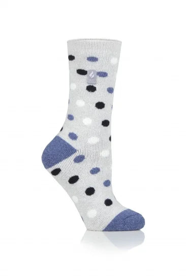 LADIES HEAT HOLDERS DOTS - MALAGA TOG1.6 (604)
