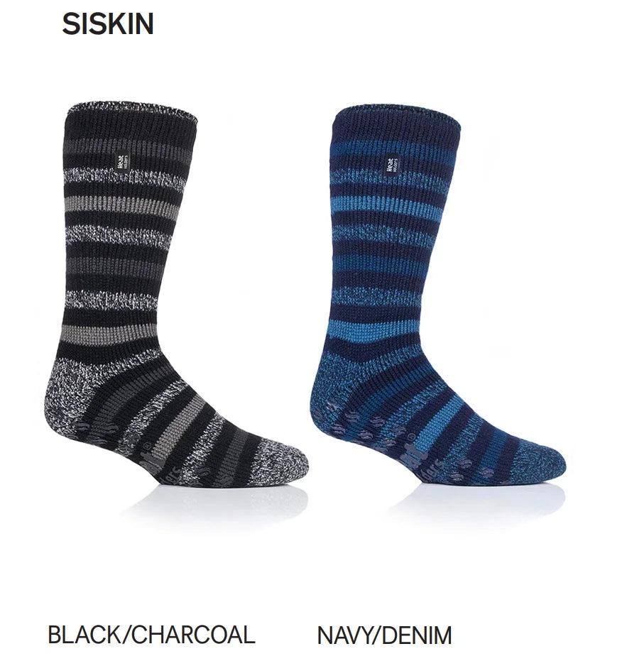 MENS HEAT HOLDERS SLIPPER - SISKIN TOG2.3 (357/358)