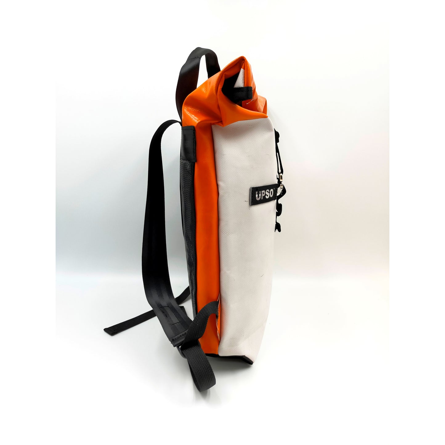 Burtonwood Backpack Small – White/Orange – BWS082312