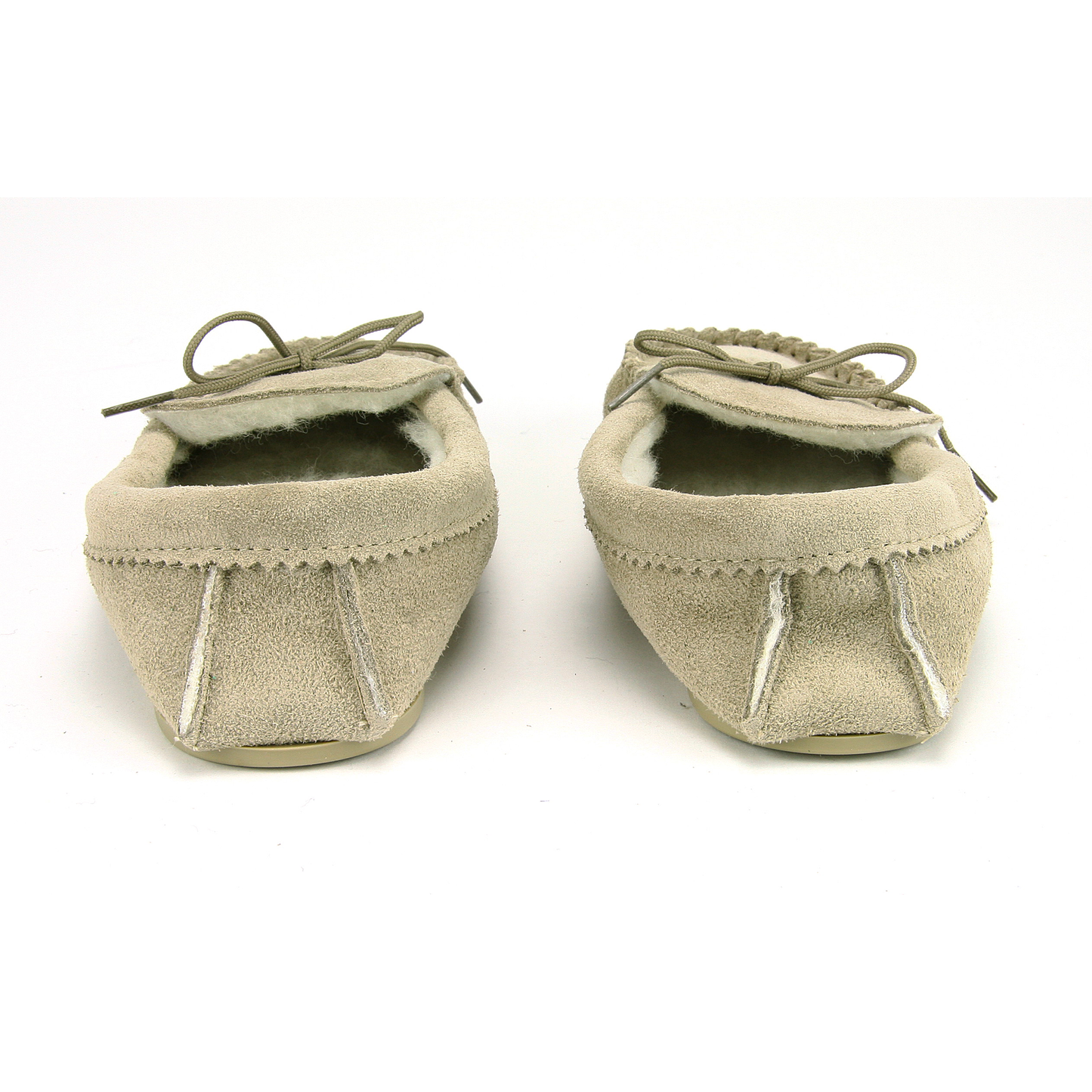 Classic Wool Moccasins With Sole