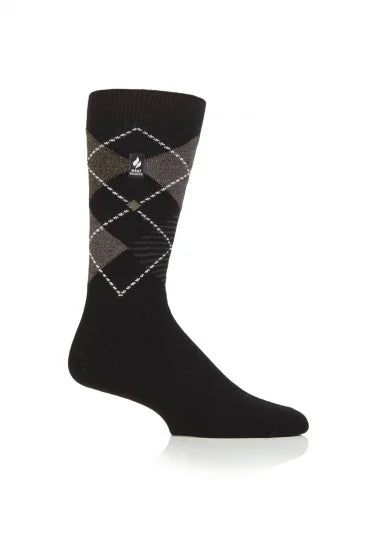 MENS HEAT HOLDERS ULTRA LITE ARGYLE - WICKLAM TOG1.0 (119)