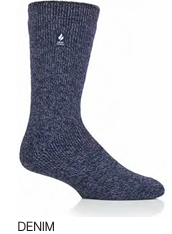 MENS HEAT HOLDERS LITE PLAIN - (DUNLIN) TOG1.6 (501)
