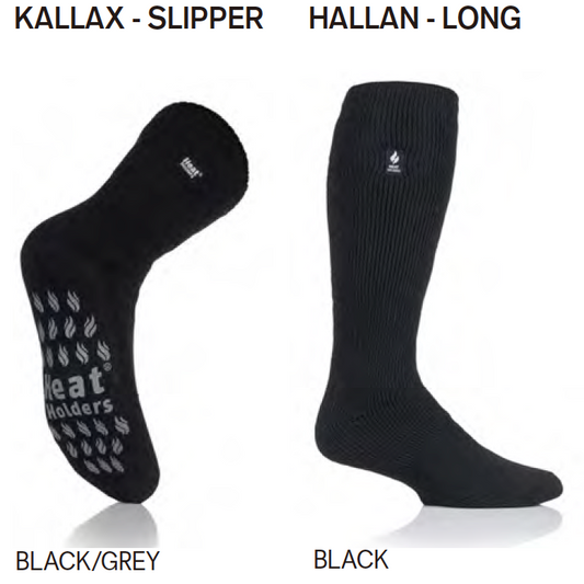 MENS HEAT HOLDERS SLIPPER - KALLAX TOG2.3 (09,10)