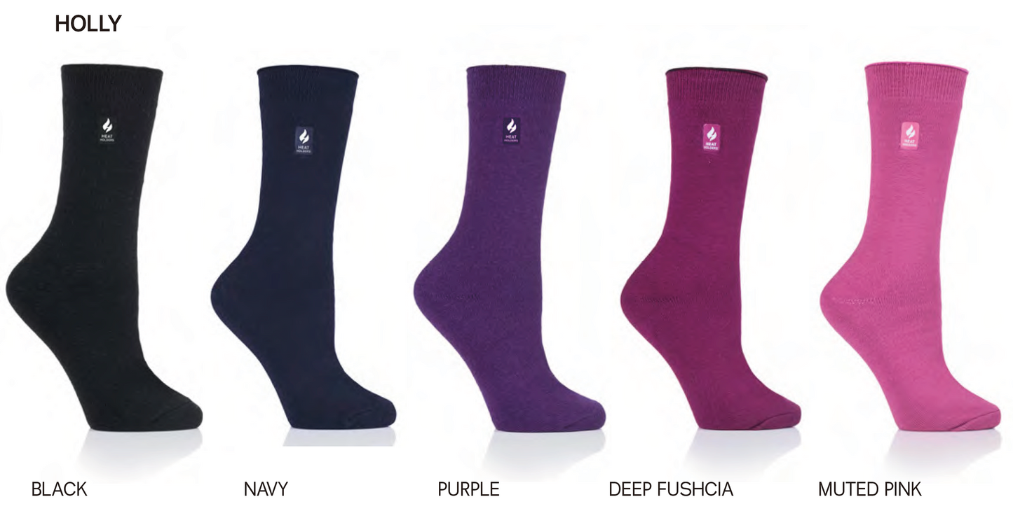 LADIES HEAT HOLDERS ULTRA LITE PLAIN - HOLLY TOG1.0 (201)