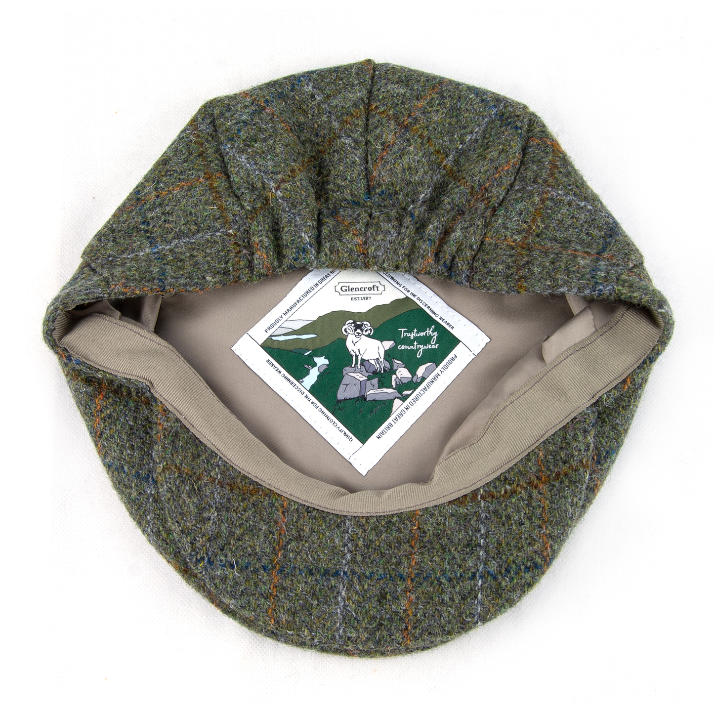 One Size Harris Flat Cap