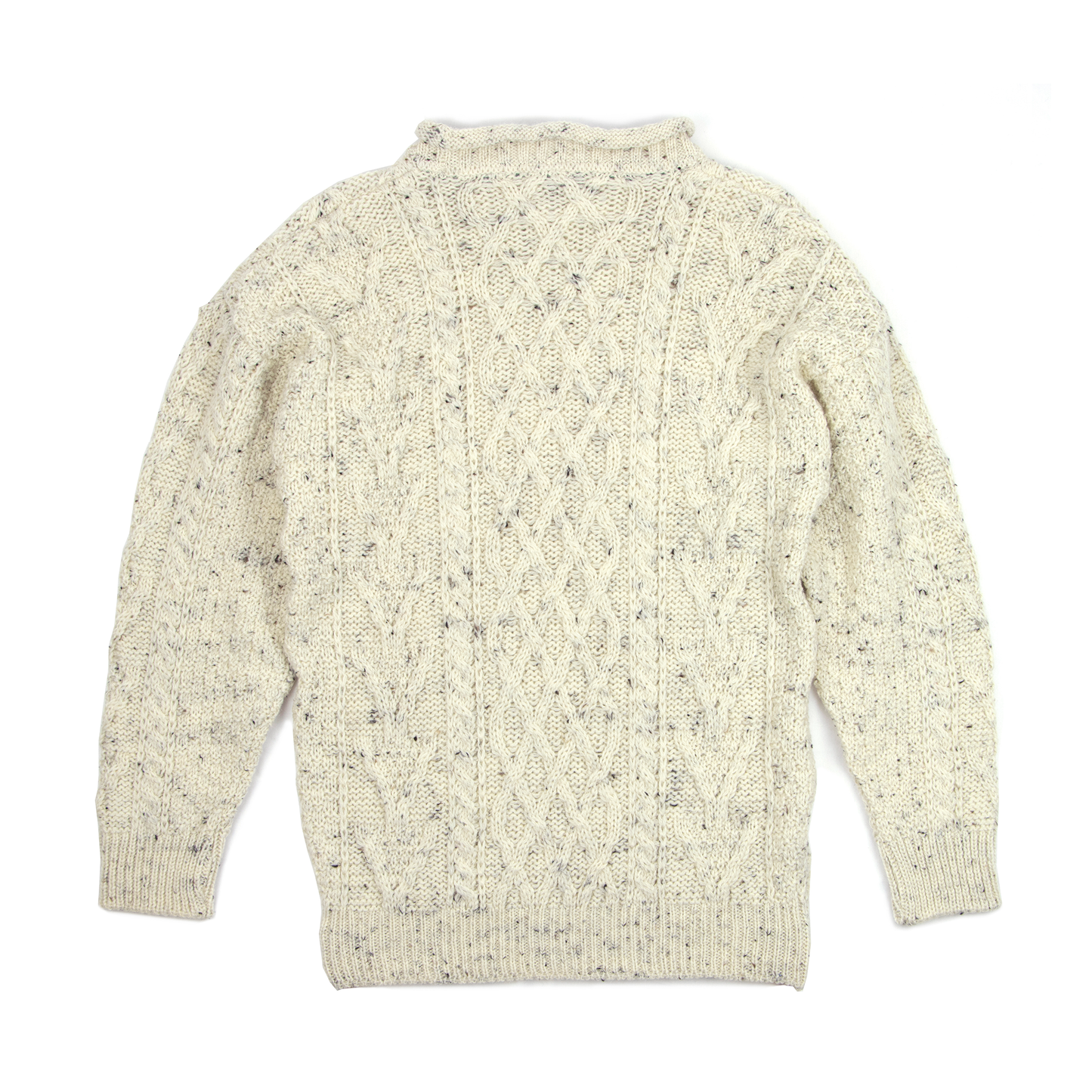 Roll Collar Aran
